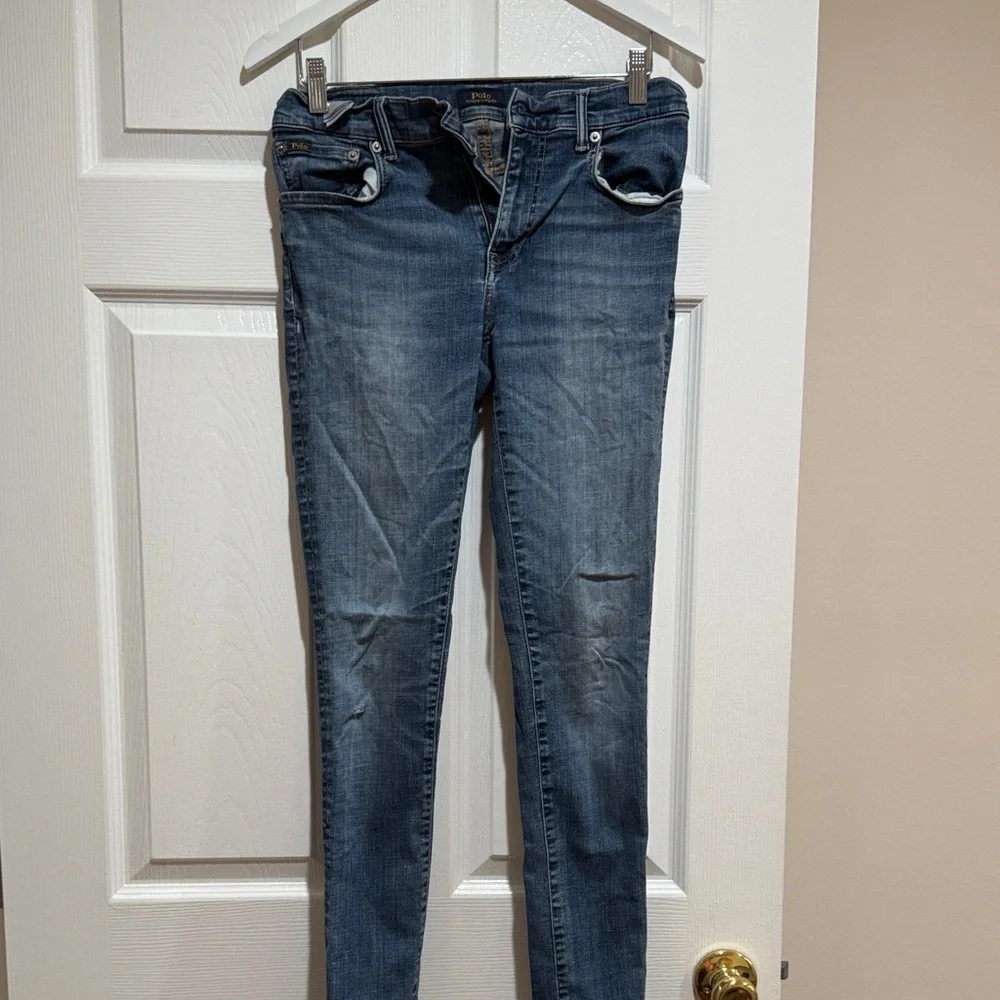 Ralph Lauren Girls’ Dark Blue Slim Jeans Size 29